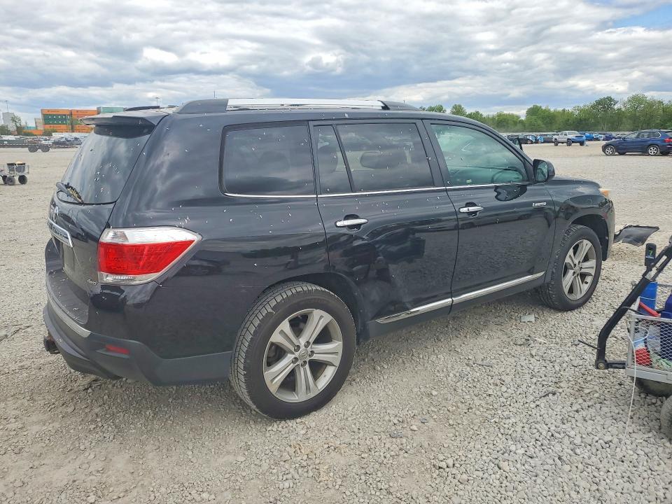 2012 Toyota Highlander მანქანა იყიდება აუქციონზე, vin: 5TDDK3EH2CS121349, აუქციონის ნომერი: 53773206