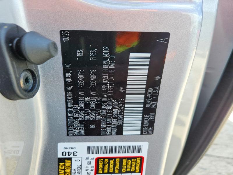 Aukcja sprzedaży 2025 Toyota Sienna, vin: 5TDJSKFC7SS224118, numer aukcji: 54817216