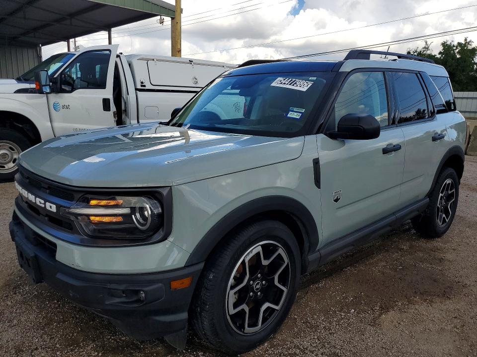 54477986 :رقم المزاد ، 3FMCR9B62MRA52529 vin ، 2021 Ford Bronco Sport مزاد بيع