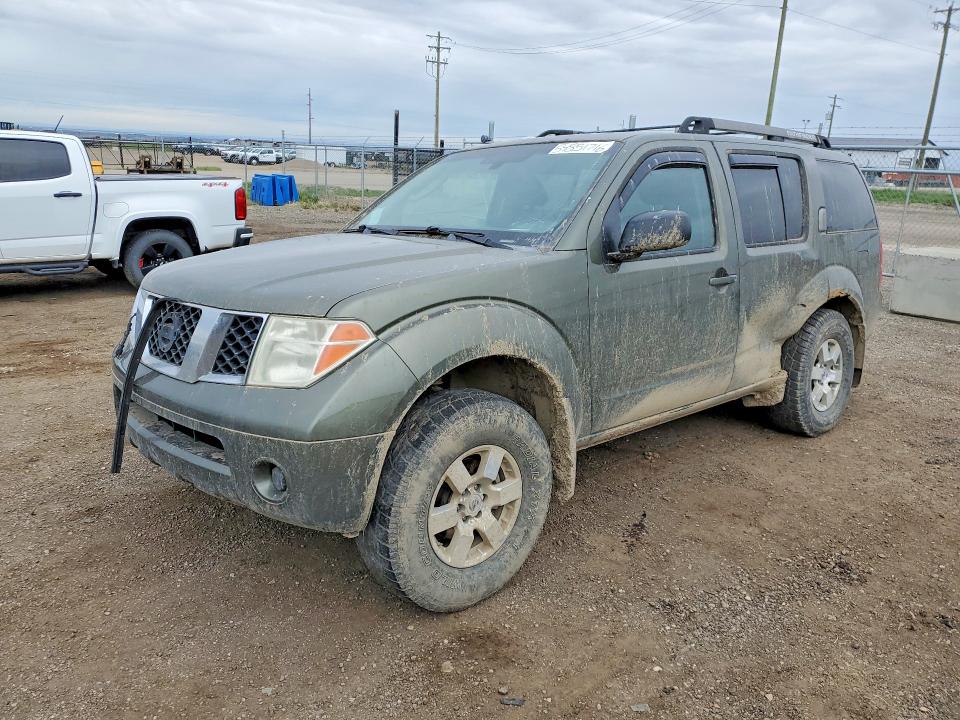 54851716 :رقم المزاد ، 5N1AR18W55C743974 vin ، 2005 Nissan Pathfinder مزاد بيع