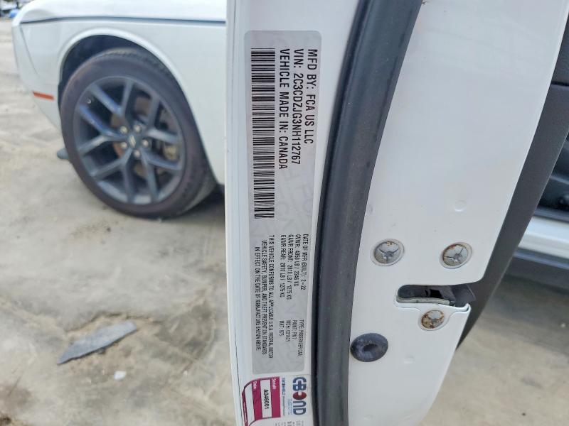 Продаж на аукціоні авто 2022 Dodge Challenger, vin: 2C3CDZJG3NH112767, номер лоту: 55137426