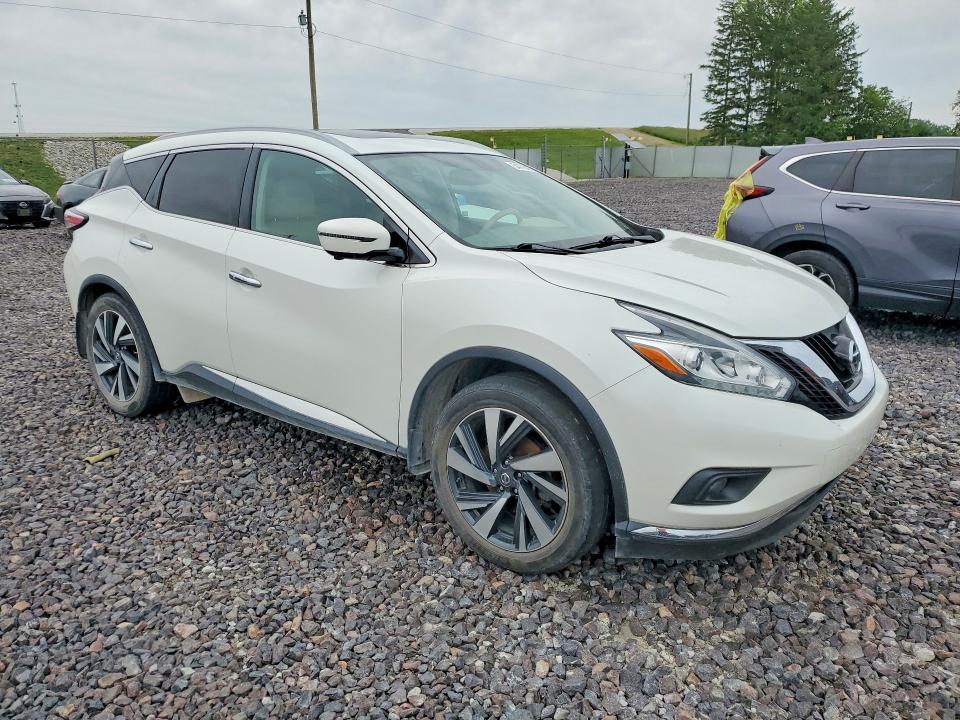 Продажа на аукционе авто 2018 Nissan Murano, vin: 5N1AZ2MH8JN101051, номер лота: 54776496
