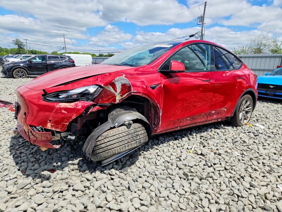 Auction sale of the 2022 Tesla Model Y, vin: 7SAYGAEEXNF549659, lot number: 53571116