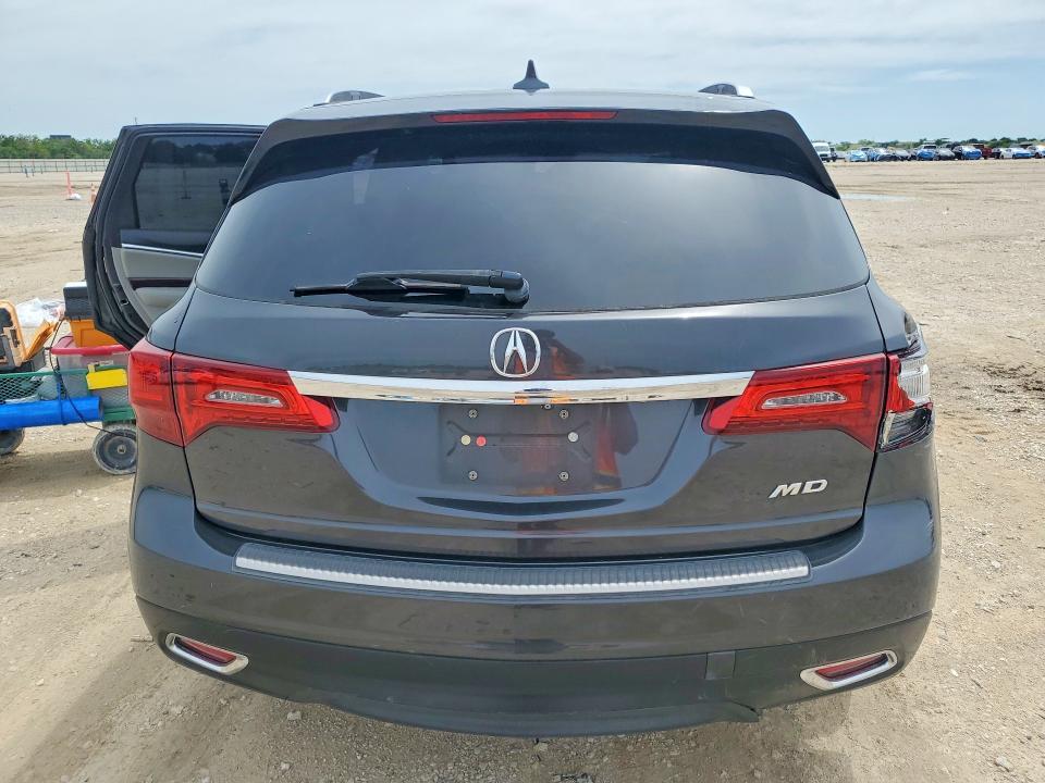 2015 Acura Mdx მანქანა იყიდება აუქციონზე, vin: 5FRYD3H44FB004318, აუქციონის ნომერი: 55129536