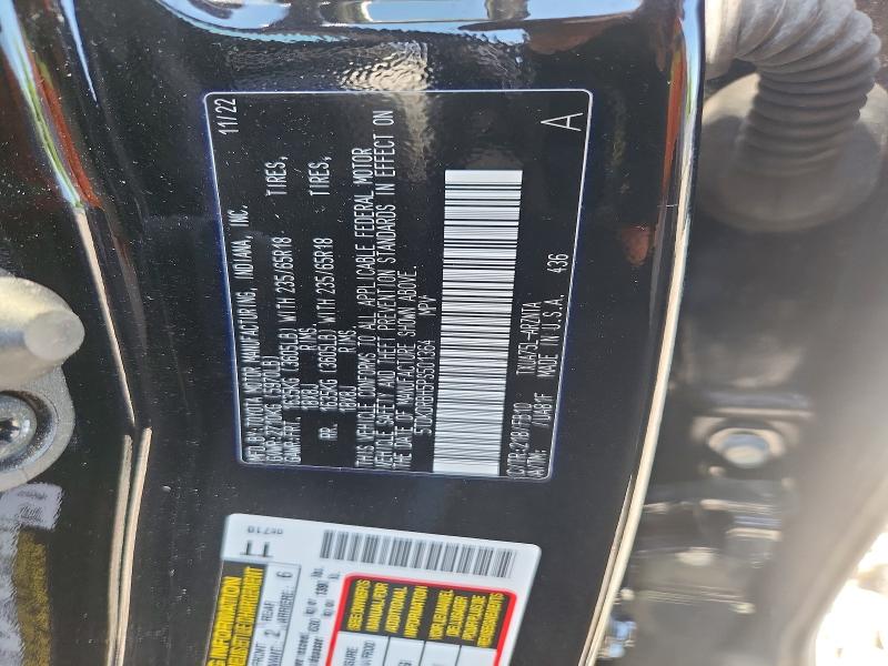55043746 :رقم المزاد ، 5TDKDRBH5PS501364 vin ، 2023 Toyota Highlander مزاد بيع
