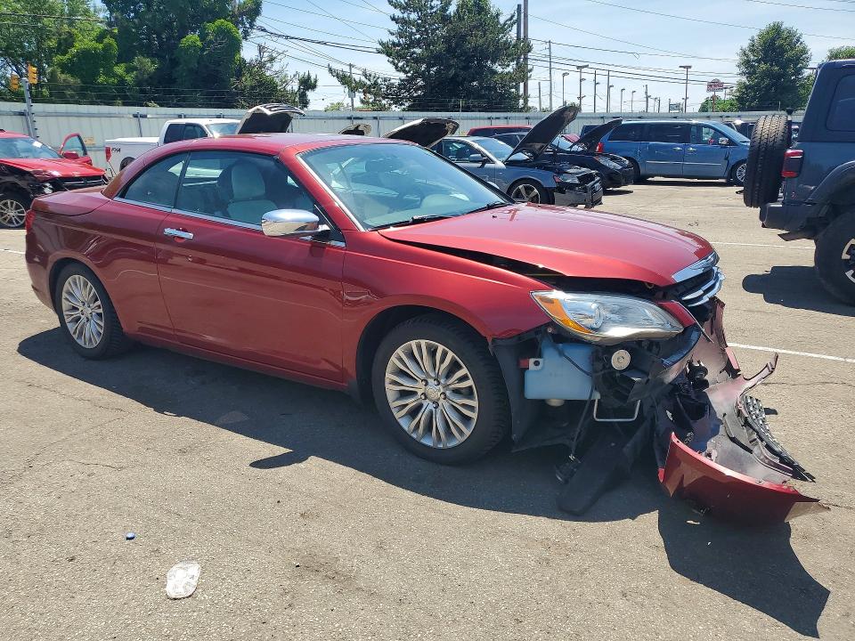 Продажа на аукционе авто 2014 Chrysler 200, vin: 1C3BCBFG6EN156672, номер лота: 55201356