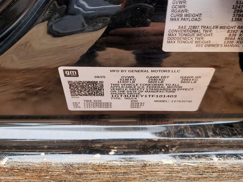 Продажа на аукционе авто 2026 Gmc Sierra, vin: 1GT4UXEY1TF101403, номер лота: 54240506