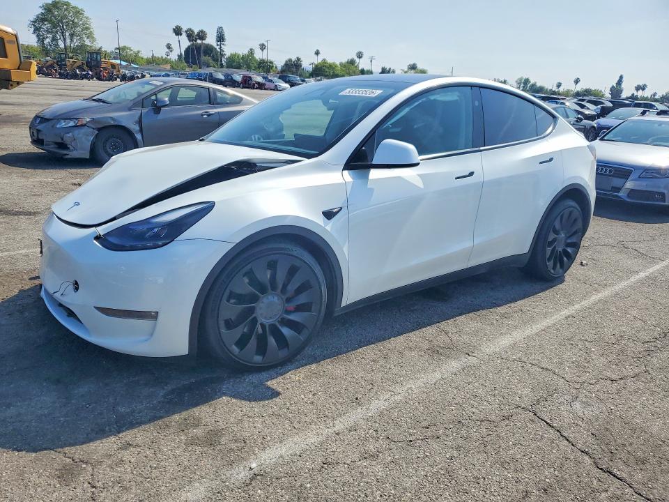Auction sale of the 2023 Tesla Model Y, vin: 7SAYGDEF8PF924297, lot number: 53333526