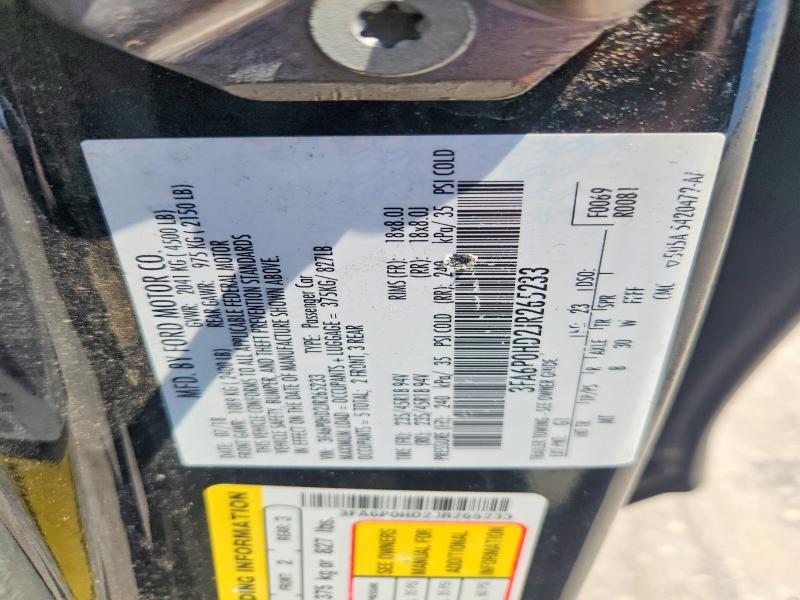 Aukcja sprzedaży 2018 Ford Fusion, vin: 3FA6P0HD2JR265233, numer aukcji: 52095756