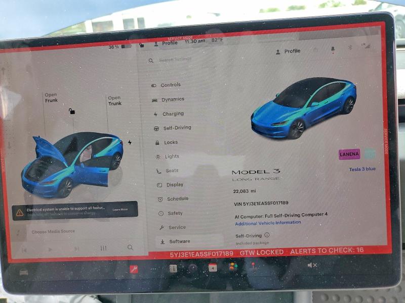 Aukcja sprzedaży 2025 Tesla Model 3, vin: 5YJ3E1EA5SF017189, numer aukcji: 51757846