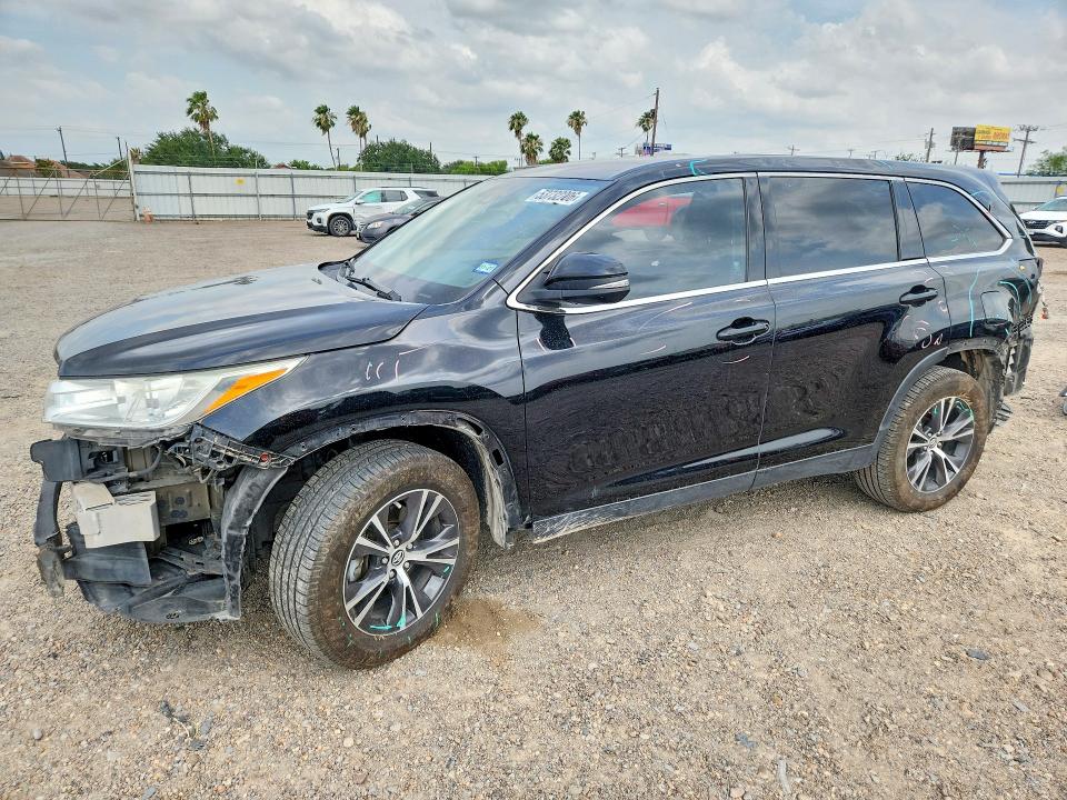 2019 Toyota Highlander მანქანა იყიდება აუქციონზე, vin: 5TDZARFH2KS052008, აუქციონის ნომერი: 53732206