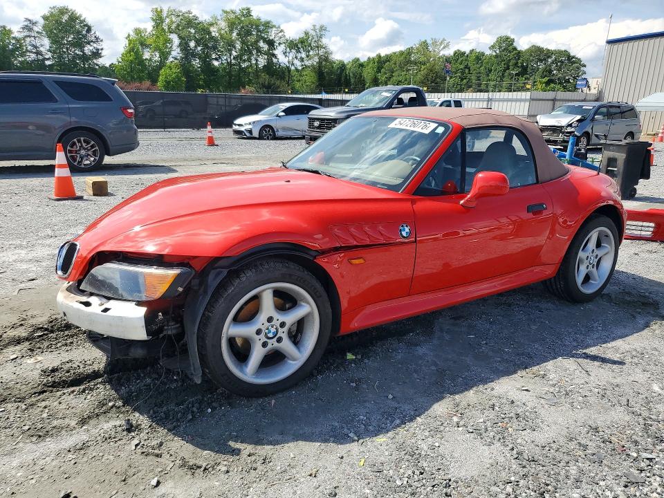 Aukcja sprzedaży 1998 Bmw Z3, vin: 4USCJ3323WLC12727, numer aukcji: 54726076