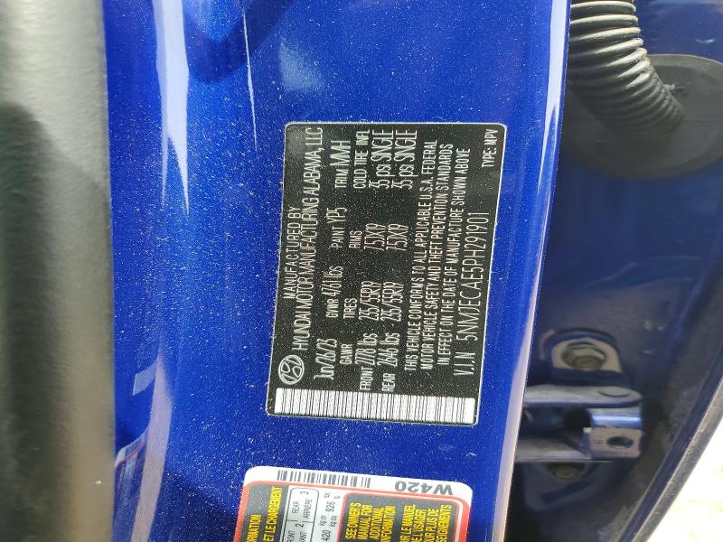 Продажа на аукционе авто 2023 Hyundai Tucson, vin: 5NMJECAE5PH291901, номер лота: 54801636