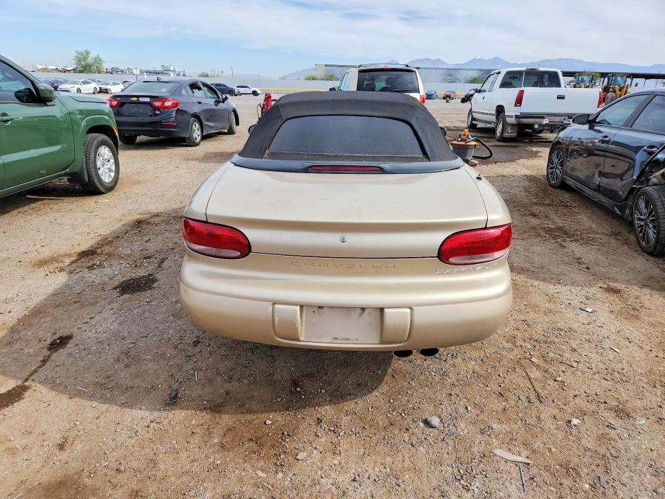 Продаж на аукціоні авто 2000 Chrysler Sebring, vin: 3C3EL55H6YT239807, номер лоту: 54437916
