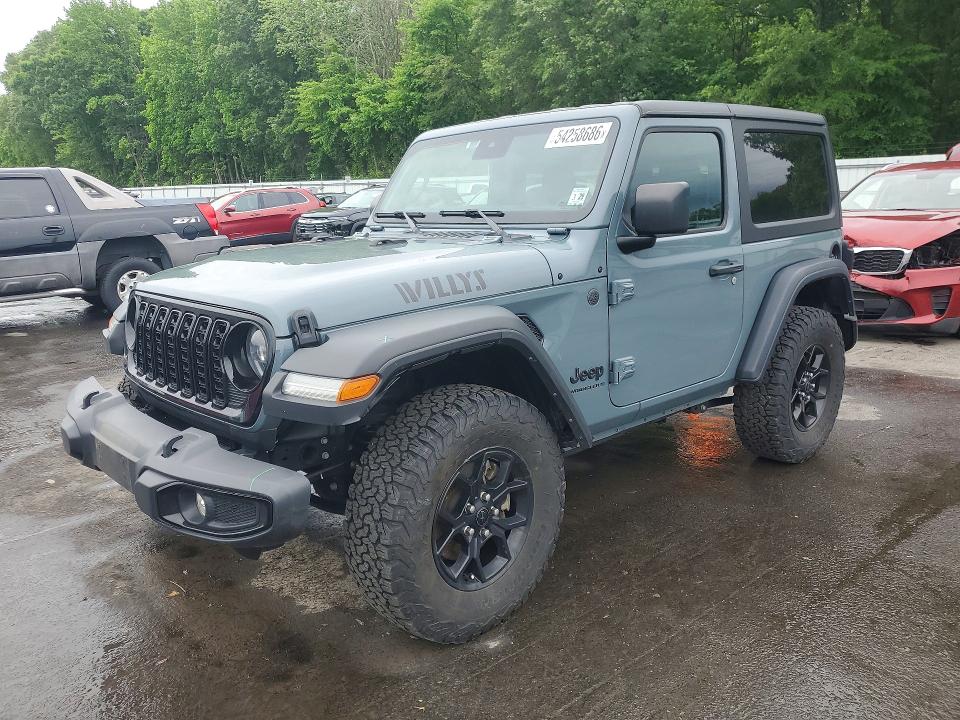 Auction sale of the 2024 Jeep Wrangler, vin: 1C4PJXAN7RW177279, lot number: 54258686