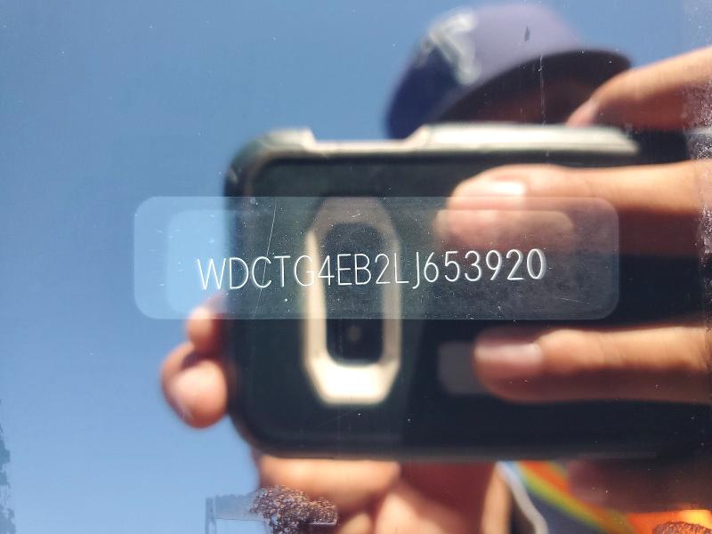 Aukcja sprzedaży 2020 Mercedes-benz Gla, vin: WDCTG4EB2LJ653920, numer aukcji: 53837356