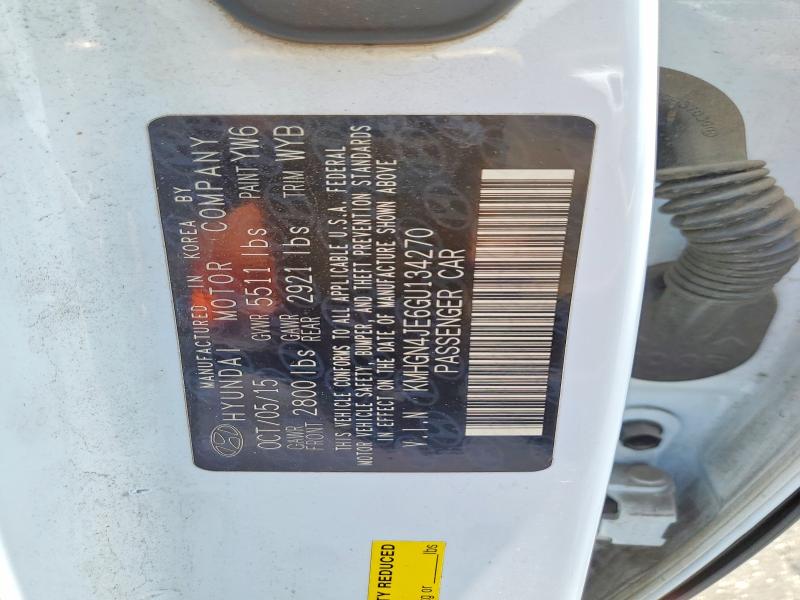 Aukcja sprzedaży 2016 Hyundai Genesis, vin: KMHGN4JE6GU134270, numer aukcji: 52478986