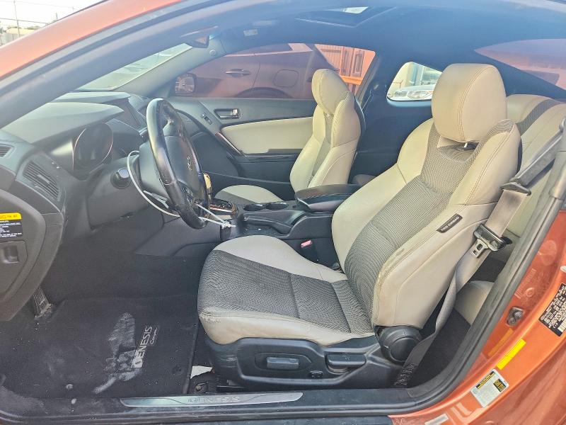 2013 Hyundai Genesis Coupe მანქანა იყიდება აუქციონზე, vin: KMHHT6KD7DU089461, აუქციონის ნომერი: 52506216