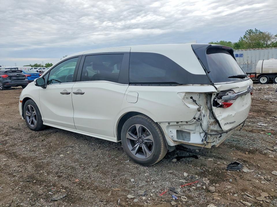 53838646 :رقم المزاد ، 5FNRL6H87JB000141 vin ، 2018 Honda Odyssey مزاد بيع