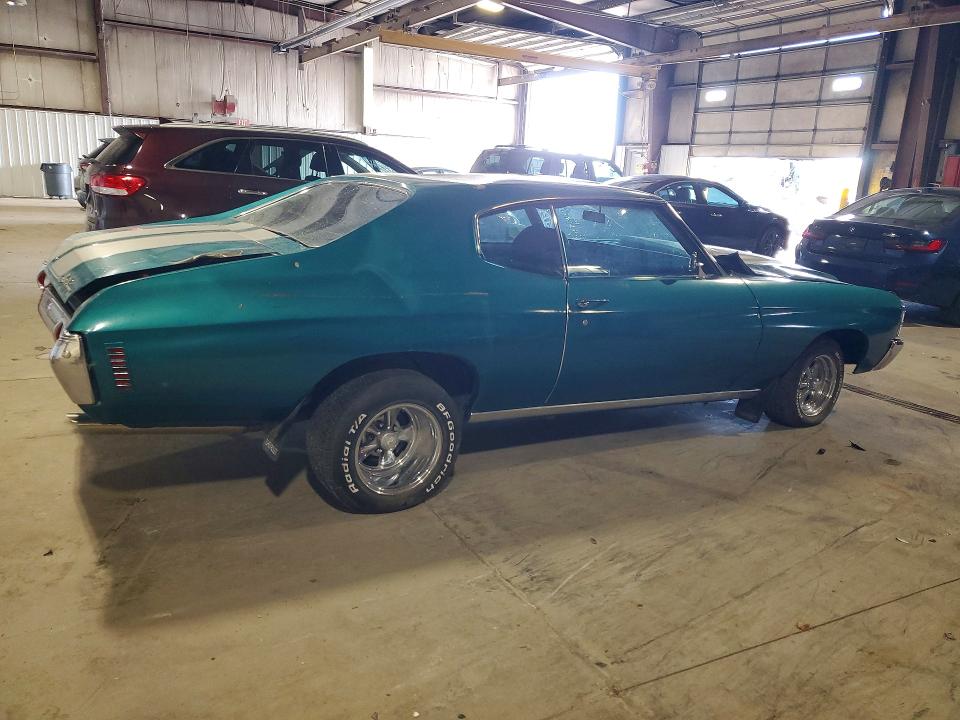 Auction sale of the 1971 Chevrolet Chevel, vin: 136371K211658, lot number: 52406356