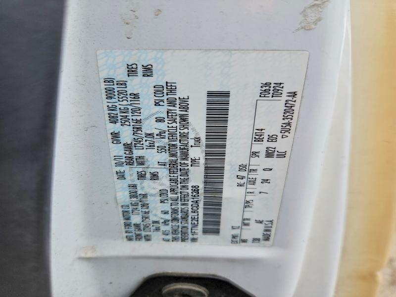 53158406 :رقم المزاد ، 1FTNE2EL6CDA16268 vin ، 2012 Ford Econoline مزاد بيع