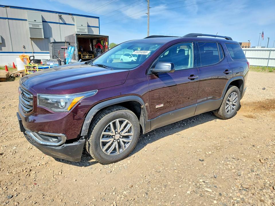 55004866 :رقم المزاد ، 1GKKNTLS6HZ210378 vin ، 2017 Gmc Acadia مزاد بيع