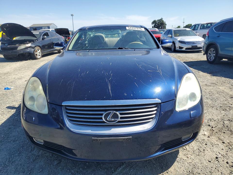 2002 Lexus Sc მანქანა იყიდება აუქციონზე, vin: JTHFN48Y020017234, აუქციონის ნომერი: 54337976