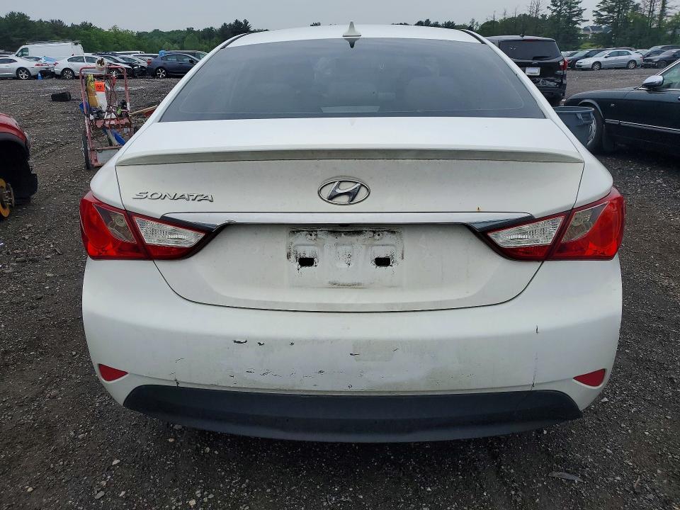 2014 Hyundai Sonata მანქანა იყიდება აუქციონზე, vin: 5NPEB4AC7EH881225, აუქციონის ნომერი: 54500286