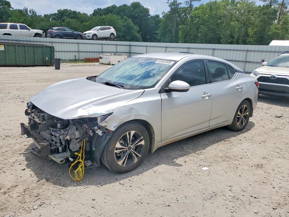 54462806 :رقم المزاد ، 3N1AB8CV2NY250098 vin ، 2022 Nissan Sentra مزاد بيع