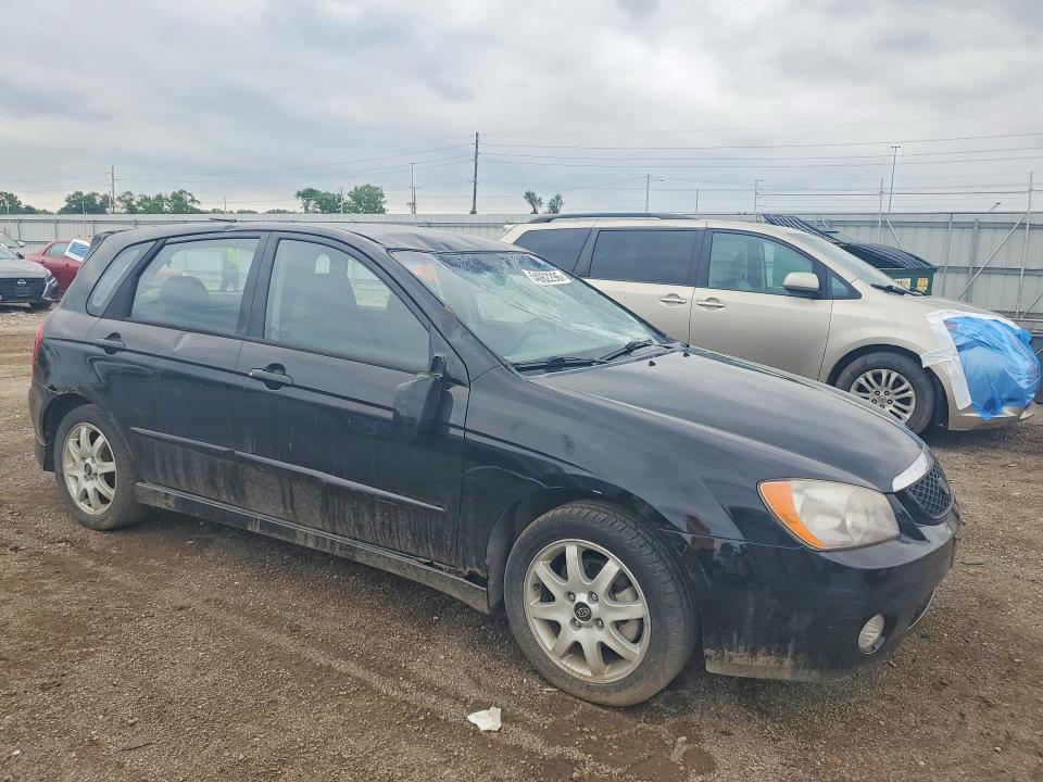 54062296 :رقم المزاد ، KNAFE161855117902 vin ، 2005 Kia Spectra مزاد بيع