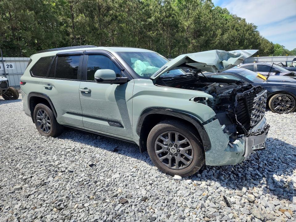 2024 Toyota Sequoia მანქანა იყიდება აუქციონზე, vin: 7SVAAABA0RX038383, აუქციონის ნომერი: 52412056