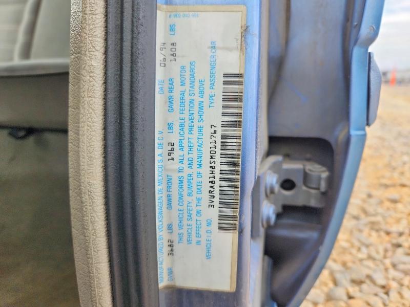 1995 Volkswagen Jetta მანქანა იყიდება აუქციონზე, vin: 3VWRA81H8SM011767, აუქციონის ნომერი: 54912006
