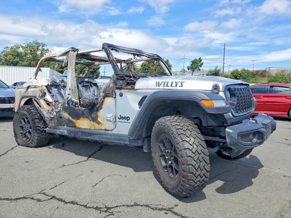 54553476 :رقم المزاد ، 1C4PJXDG8RW362289 vin ، 2024 Jeep Wrangler مزاد بيع