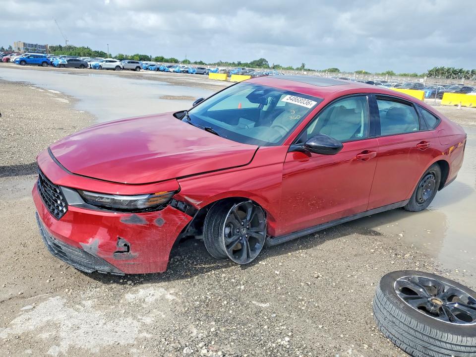 Auction sale of the 2025 Honda Accord, vin: 1HGCY1F46SA054438, lot number: 54868036
