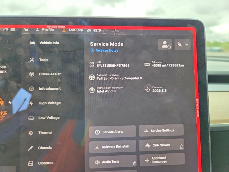 2022 Tesla Model 3 მანქანა იყიდება აუქციონზე, vin: 5YJ3E1EB5NF117595, აუქციონის ნომერი: 51139276