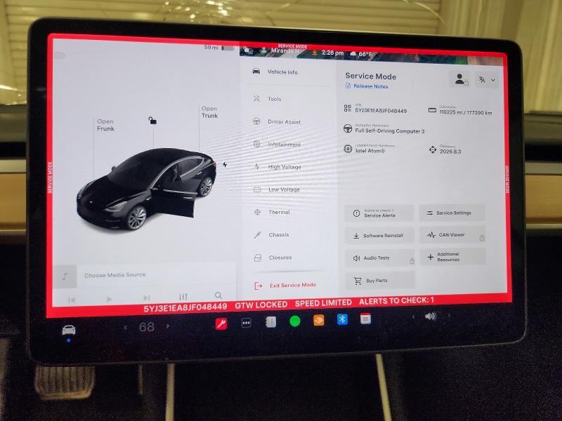 2018 Tesla Model 3 მანქანა იყიდება აუქციონზე, vin: 5YJ3E1EA8JF048449, აუქციონის ნომერი: 54060166