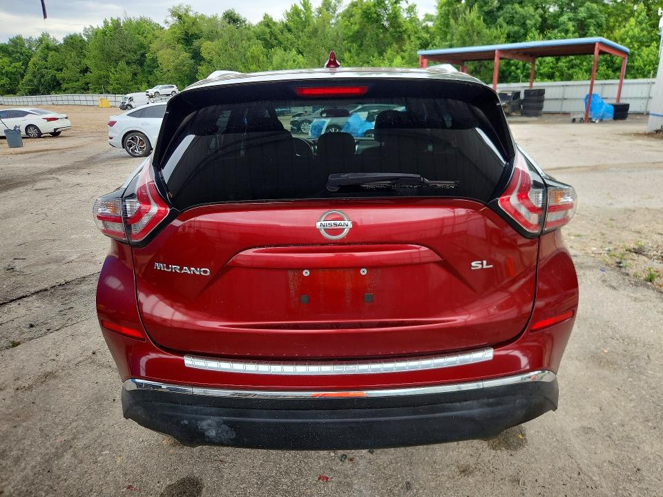 2017 Nissan Murano მანქანა იყიდება აუქციონზე, vin: 5N1AZ2MG2HN163904, აუქციონის ნომერი: 55552836