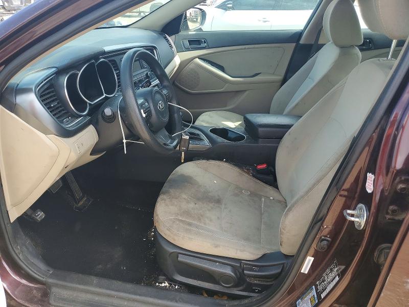 Auction sale of the 2014 Kia Optima, vin: 5XXGM4A72EG298725, lot number: 54324666