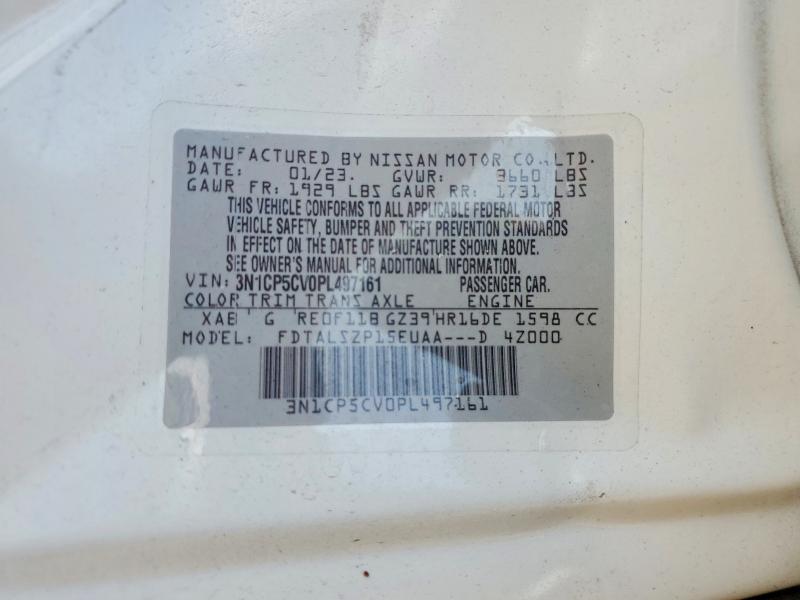 Aukcja sprzedaży 2023 Nissan Kicks, vin: 3N1CP5CV0PL497161, numer aukcji: 52867326