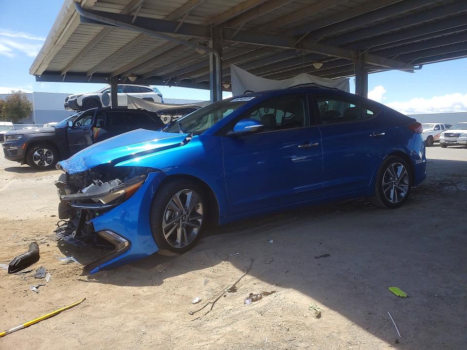 Продажа на аукционе авто 2017 Hyundai Elantra, vin: 5NPD84LF2HH080255, номер лота: 55340976