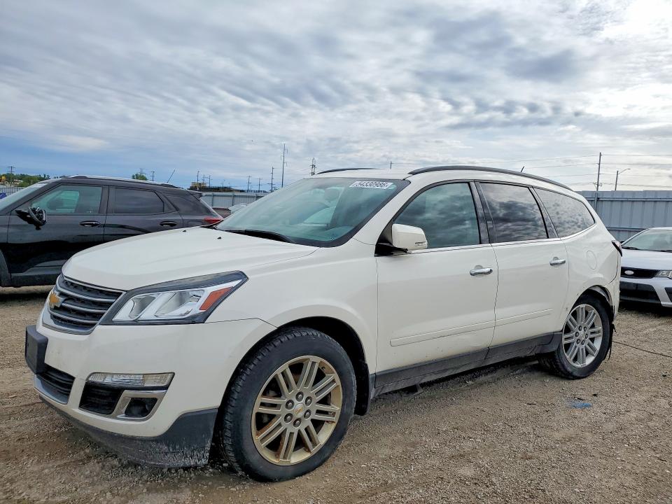54330986 :رقم المزاد ، 1GNKVGKDXFJ301825 vin ، 2015 Chevrolet Traverse مزاد بيع