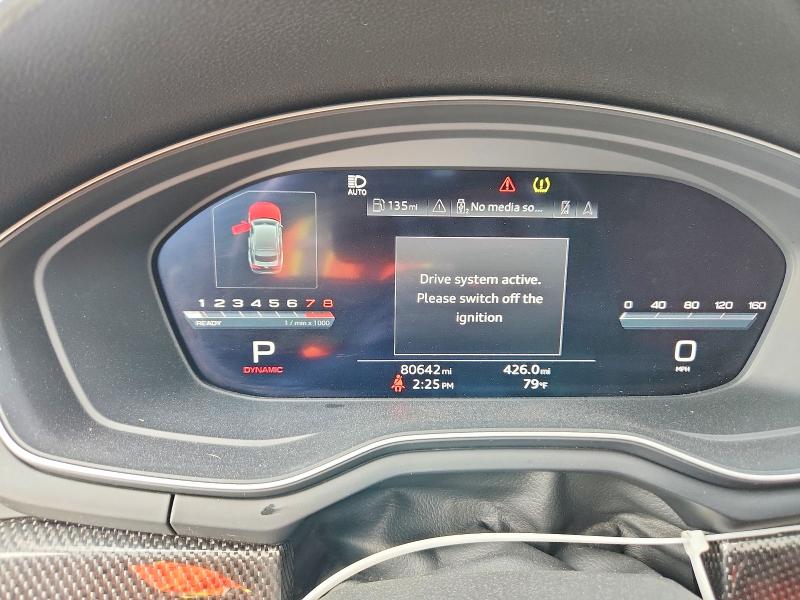 51912026 :رقم المزاد ، WAUC4CF53LA005582 vin ، 2020 Audi S5 مزاد بيع