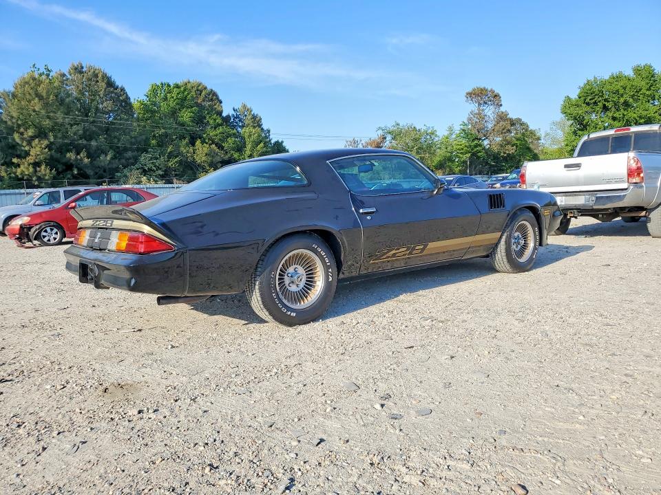 1979 Chev Camaro მანქანა იყიდება აუქციონზე, vin: 1Q87L9N592706, აუქციონის ნომერი: 52295466