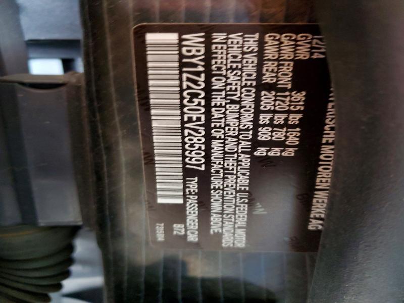 53142366 :رقم المزاد ، WBY1Z2C50EV285997 vin ، 2014 Bmw I3 مزاد بيع
