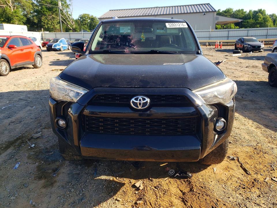 2018 Toyota 4runner მანქანა იყიდება აუქციონზე, vin: JTEBU5JR3J5505506, აუქციონის ნომერი: 53931216
