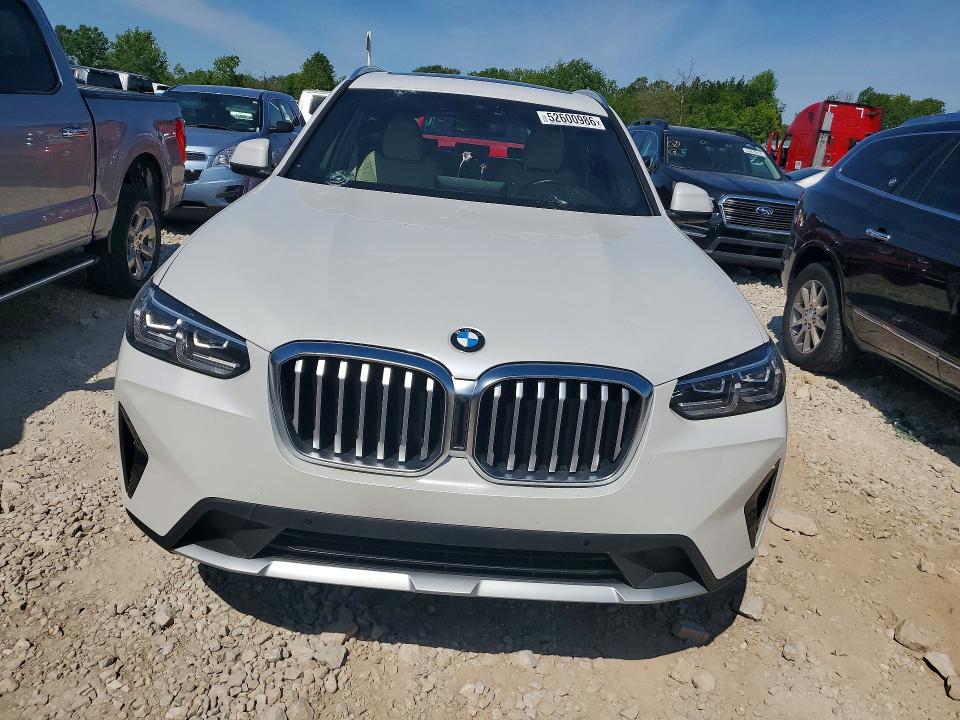 Aukcja sprzedaży 2022 Bmw X3, vin: 5UX53DP04N9J42010, numer aukcji: 52600986
