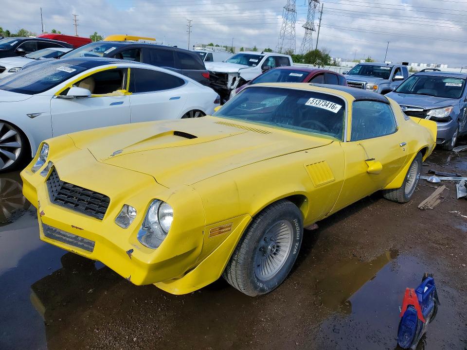 Продажа на аукционе авто 1979 Chev Camaro, vin: 1Q87L9N622596, номер лота: 51373416