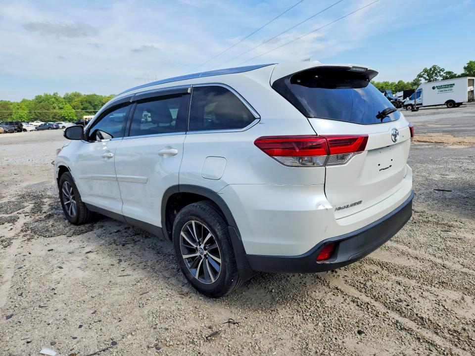 2019 Toyota Highlander მანქანა იყიდება აუქციონზე, vin: 5TDJZRFH2KS926671, აუქციონის ნომერი: 54254666