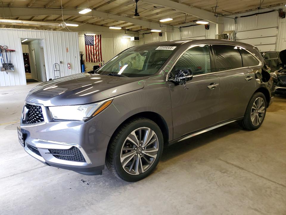 53599566 :رقم المزاد ، 5J8YD4H59KL024878 vin ، 2019 Acura Mdx مزاد بيع
