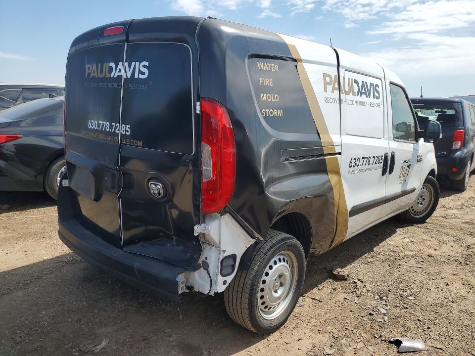 52010516 :رقم المزاد ، ZFBHRFAB9L6P18520 vin ، 2020 Ram Promaster City مزاد بيع